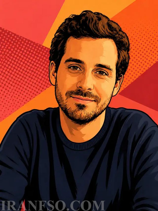 سبک Pop Art با پالت رنگ غروب (Warm Sunset Palette)