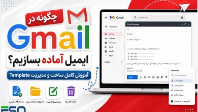 چگونه در Gmail ایمیل آماده بسازیم؟ آموزش کامل ساخت و مدیریت Template
