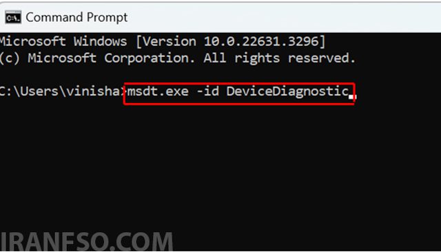 msdt.exe -id DeviceDiagnostic