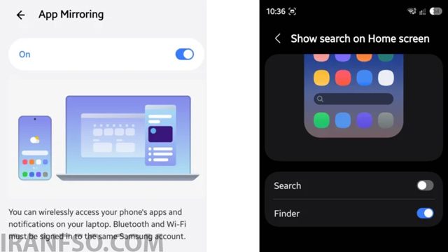 قابلیت App Mirroring؛ اجرای برنامه‌های گوشی روی ویندوز