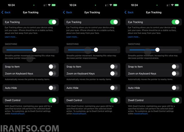 تنظیمات مهم Eye Tracking که بهتر است بشناسید