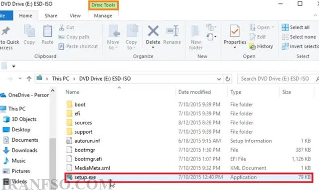 اجرای فایل Setup