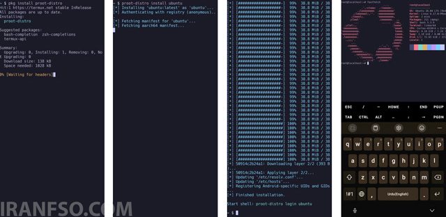 نصب Ubuntu روی گوشی اندرویدی