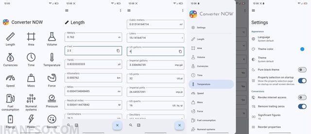 Converter NOW؛ یک مبدل کامل برای تمام واحدها