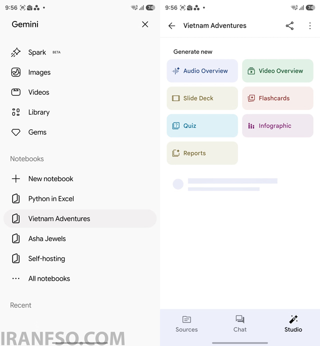 با Gemini Notebooks تحقیقات خود را به محتوای کاربردی تبدیل کنید