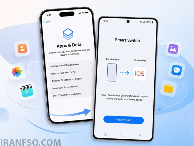 Smart Switch انتقال اطلاعات از آیفون را آسان‌تر می‌کند