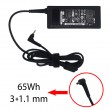 آداپتور لپ تاپ ایسر 19V 3.42A Gimo Plus سرریز 3mmx1.1mm