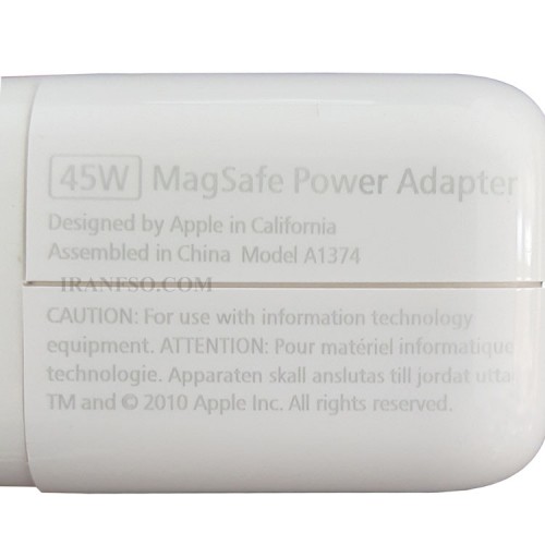 آداپتور لپ تاپ اپل Magsafe1 45W بدون پک-اورجینال