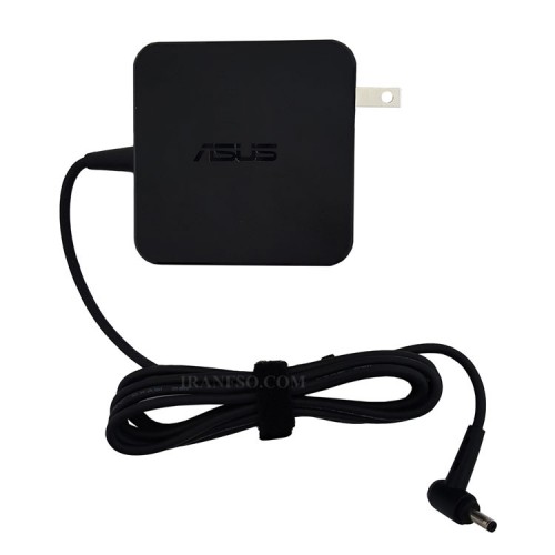آداپتور لپ تاپ ایسوس 19V 3.42A مربعی زنبوکی سرفیش بزرگ 4*1.35mm