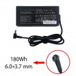 آداپتور لپ تاپ ایسوس 20V 9A Gimo Plus سوزن دار 6*3.7mm