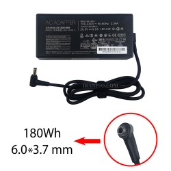 آداپتور لپ تاپ ایسوس 20V 9A Gimo Plus سوزن دار 6*3.7mm