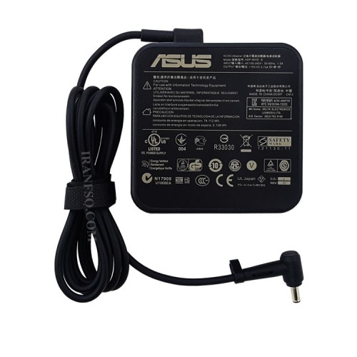 شارژر لپ تاپ ایسوس 19V 4.7A Gimo Plus مربعی زنبوکی سوزن دار