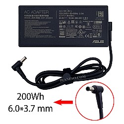 آداپتور لپ تاپ ایسوس 20V 10A سوزندار 3.7mmx6.0mm