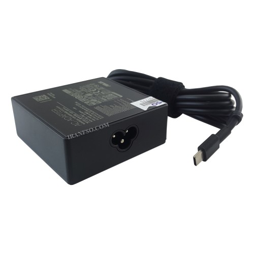 آداپتور لپ تاپ ایسوس 5V 3A_9V 3A_15V 3A_20V 5A Type C مربعی