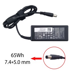 آداپتور لپ تاپ دل 19.5V 3.34A مستطیلی