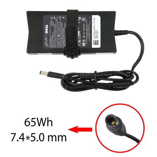 آداپتور لپ تاپ دل Slim 19.5V 3.34A اورجینال