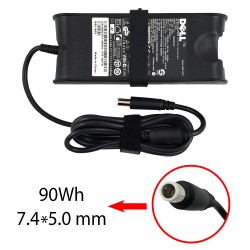 آداپتور لپ تاپ دل 19.5V 4.62A Gimo Plus ضخیم سوکت دو تایی