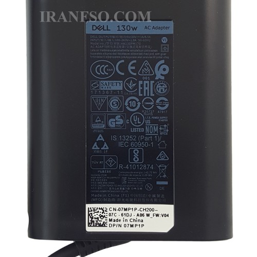 آداپتور لپ تاپ دل 20V 6.5A Type C