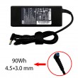 آداپتور لپ تاپ اچ پی 19.5V 4.62A سر فیش آبی