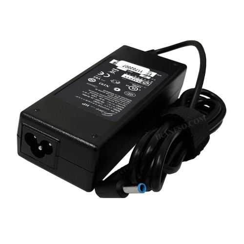 آداپتور لپ تاپ اچ پی 19.5V 4.62A سر فیش آبی