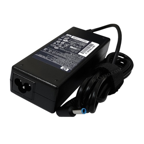 آداپتور لپ تاپ اچ پی 19.5V 4.62A سر فیش آبی