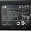 آداپتور لپ تاپ اچ پی 19.5V 2.05A سر زنبوکی-اورجینال سه تایی