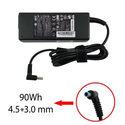 آداپتور لپ تاپ اچ پی 19.5V 4.62A Gimo Plus سر فیش آبی