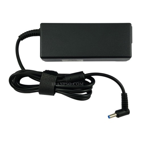 آداپتور لپ تاپ اچ پی 19.5V 4.62A سر فیش آبی-اورجینال