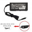 آداپتور تبلت-موبایل-لپ تاپ اچ پی 20V 3.25A-15V 4A-12V 5A-9V 3A-5V 3A Type C