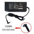 آداپتور لپ تاپ اچ پی 19.5V 7.7A Gimo Plus سر فیش آبی
