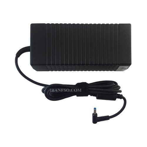 آداپتور لپ تاپ اچ پی 19.5V 7.7A Gimo Plus سر فیش آبی