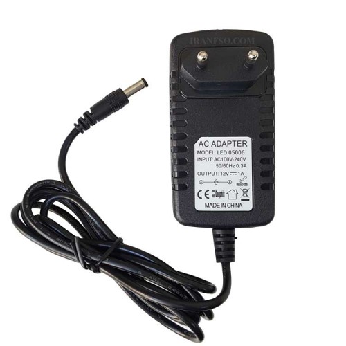 آداپتور مودم-هارد اکسترنال 12V 1A پریزی