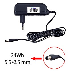 آداپتور ال سی دی 12V 2A سرنرمال-پریزی