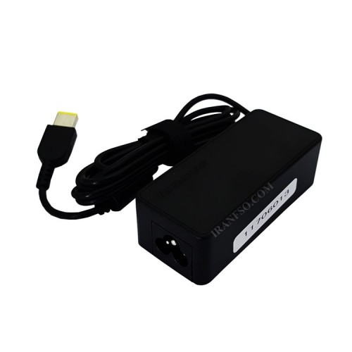 آداپتور لپ تاپ لنوو 20V 2.25A Gimo Plus سر یو اس بی کابل سه تایی
