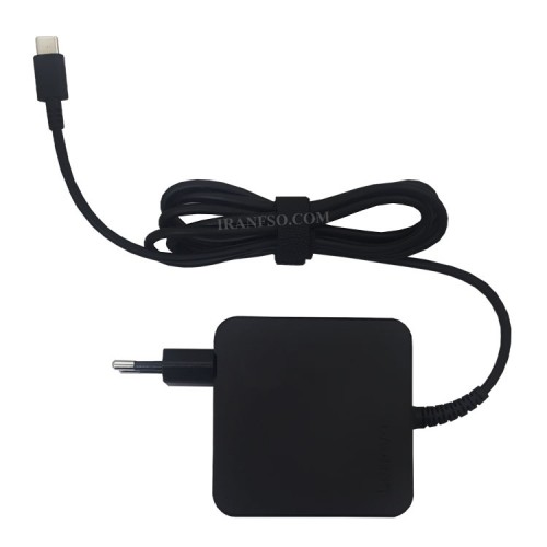 آداپتور لپ تاپ لنوو 20V 3.25A Type C_Gimo Plus مربعی