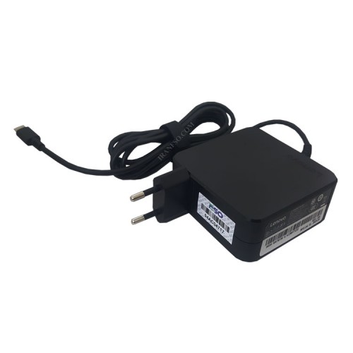 آداپتور لپ تاپ لنوو 20V 3.25A Type C_Gimo Plus مربعی