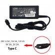آداپتور تبلت-موبایل-لپ تاپ لایتون 20V 3.25A-15V 4.33A-12V 5A-9V 3A-5V 3A Type C