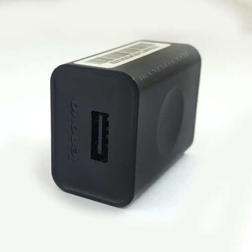 آداپتور تبلت و موبایل لنوو 5V 1.5A سوکت دو تایی