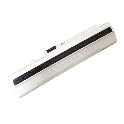 باتری لپ تاپ ایسر Aspire One ZG5-6cell سفید