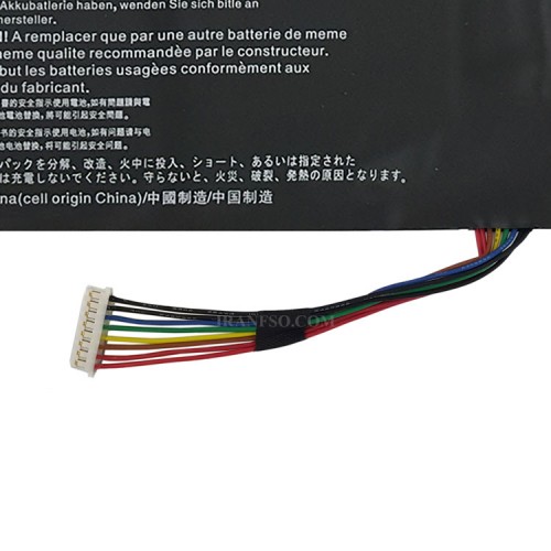 باتری لپ تاپ ایسر Aspire ES1-531 Gimo Plus مشکی-داخلی
