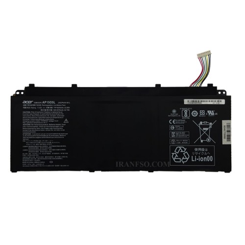 باتری لپ تاپ ایسر Aspire S5-371_AP15O5L داخلی-اورجینال