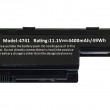 باتری لپ تاپ ایسر Aspire 4741-5741-5742_E1-571-6Cell مشکی-49 وات ساعت
