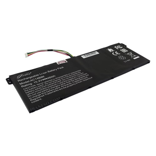 باتری لپ تاپ ایسر Aspire ES1-531_ES1-572_Nitro 5 AN515-53_AC14B8K Gimo Plus مشکی-داخلی 48 وات ساعت
