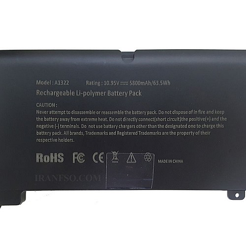 باتری لپ تاپ اپل A1322 Pro 13Inch A1278_2009-2012