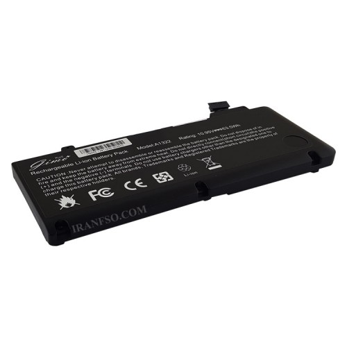 باتری لپ تاپ اپل A1322 Pro 13inch A1278_2009-2012 Gimo Plus مشکی
