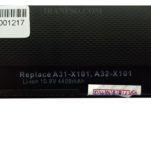 باتری لپ تاپ ایسوس X101-6Cell مشکی