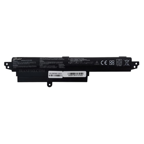 باتری لپ تاپ ایسوس X200-F200_A31N1302_3Cell Gimo Plus مشکی داخلی-33 وات ساعت