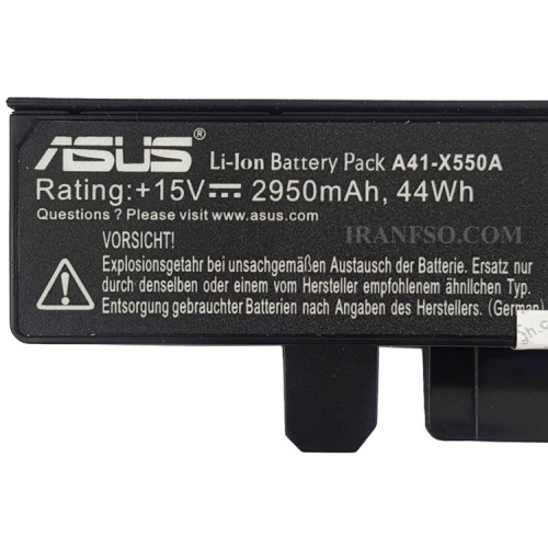 باتری لپ تاپ ایسوس X550-4Cell اورجینال