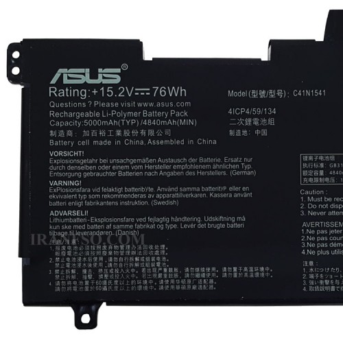 باتری لپ تاپ ایسوس ROG Strix GL702 داخلی-اورجینال