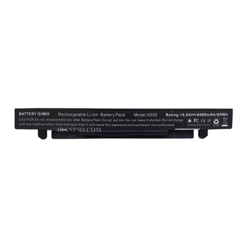 باتری لپ تاپ ایسوس X550-8Cell مشکی-65 وات ساعت